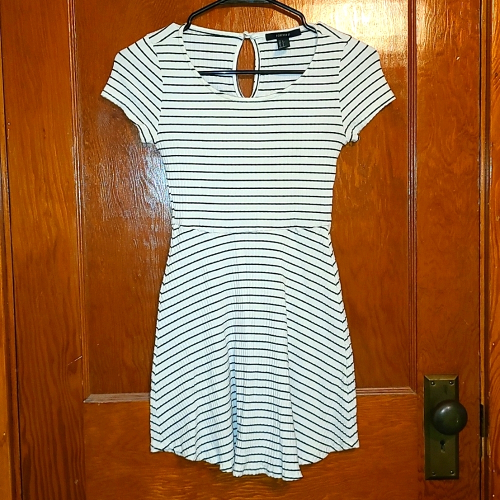 Striped Mini Dress